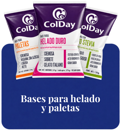 Bases para helados y paletas – COLDAY