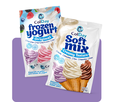 COLDAY: Maquinas de helados | Bases para helados.